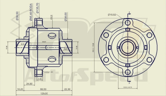 Limited Slip Differential (Plate Type) — C1 / 107 / Aygo 1.0 12V (20TT Manual)